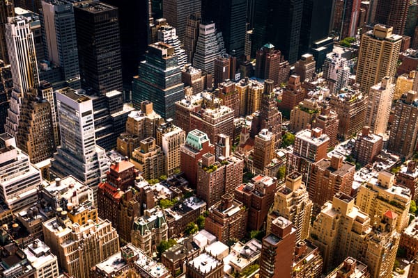 Обои дома, By Vivienne Gucwa, США, Нью-Йорк, above new york