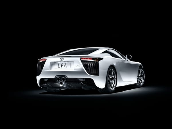 Обои Lexus, Sports car, LFA, White