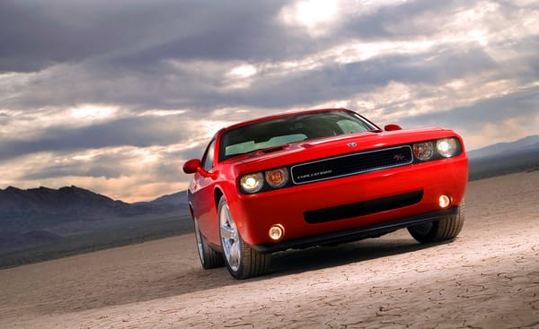 Обои Dodge, авто, Challenger, красный