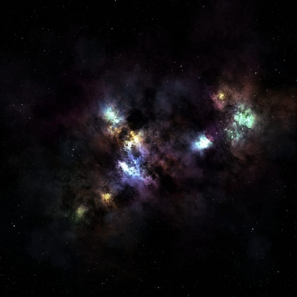 Обои nebula, звезды, пространство, туманность, созвездие, бесконечность