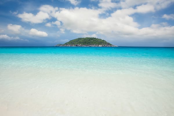 Обои вода, остров, небо, Similan islands, Симиланские острова