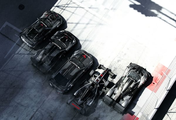 Обои Audi RS5, Dallara DW12 Indycar, Спорткар, Машины, Mazda RX-7 Type RZ, Трасса, Автомобили, Суперкар, Тень, Солнце, Спорт, Nissan GT-R Spec V R35, Grid, Pagani Zonda Revolution, Grid: Autosport, Дорога, Codemasters, Ограждения