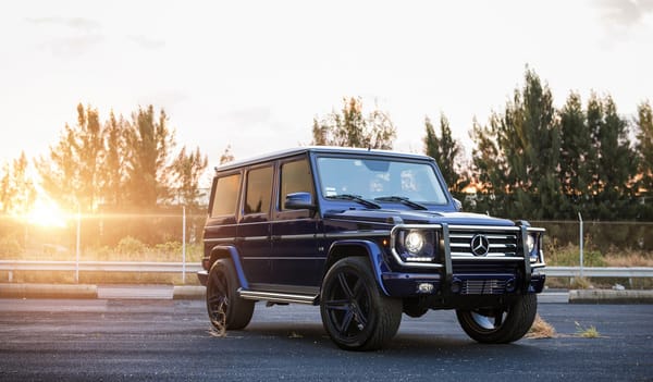 Обои Диски, Тюнинг, Синий, Мерседес, AMG, Внедорожник, Mercedesб G55, Гелик, G-class