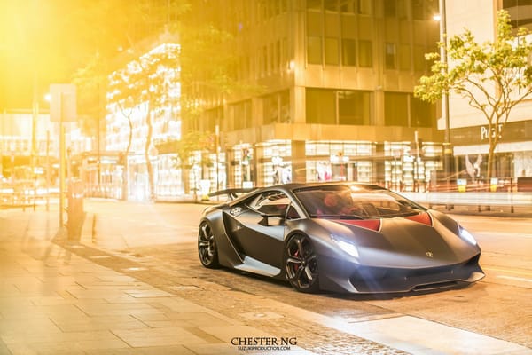 Обои street, шестой элемент, Chester ng, Lamborghini, Hong Kong, city, Ламборджини, Sesto Elemento