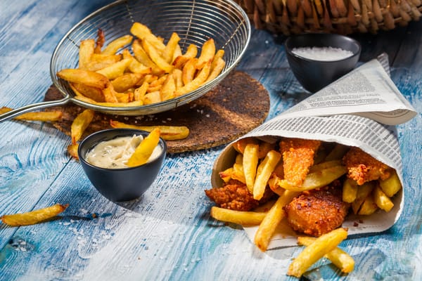 Обои sauce, French fries, картофель фри, соус