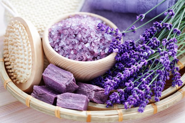 Обои lavender soap, морская соль, лаванда, цветы лаванды, лавандовое мыло, lavender, lavender flowers, sea salt