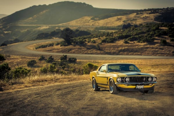 Обои muscle car, 1969, жёлтый, мускул кар, 302, форд, yellow, Ford, Mustang, Boss, мустанг, '69