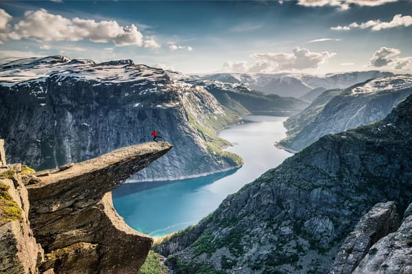 Обои Kung Fu, Норвегия, Язык Тролля, Trolltunga