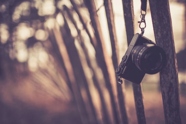 Обои боке, фотоаппарат, Lumix