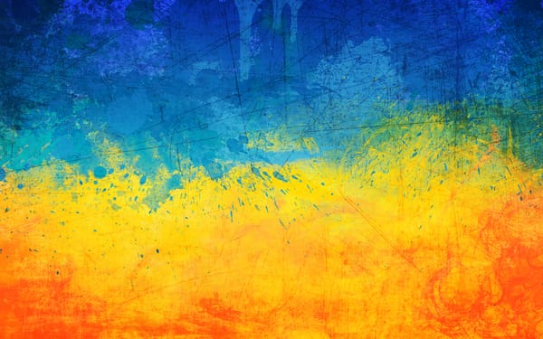 Обои Украина, Желтый, Флаг Украины, Голубой