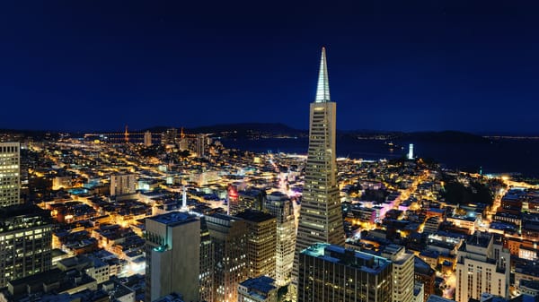 Обои San Francisco, usa, California, Сан-Франциско, Калифорния, ночь, night