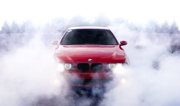 Обои car, пробуксовка, красный, дым, burnout, e39, обоя, автомобиль, m5, bmw, бмв, кар, м5, imolaRed, smoke