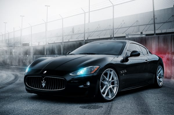 Обои Maserati, black, мазерати, GranTurismo, чёрный, гран туризмо