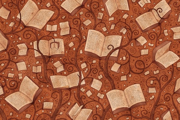 Обои книги, vladstudio, стиль