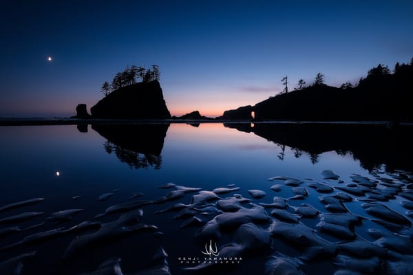Обои photographer, Olympic National Park, небо, USA, Kenji Yamamura, звезда, Washington