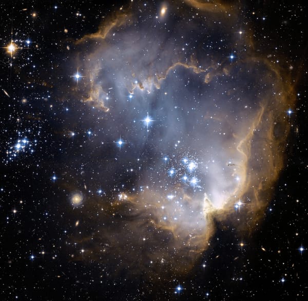 Обои NGC 602, космос, туманность
