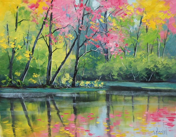 Обои АРТ, ARTSAUS, РИСУНОК, RIVER COLORS