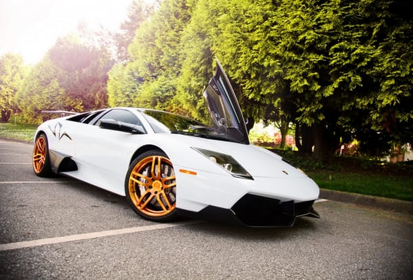 Обои Car, Sportcar, Обоя, Desktop, Автомобиль, Tuning, Белая, Lamborgini, White, Мурселаго, Машина, LP670-4, SRAuto, Ламборгини, Beautiful, Спорткар, Красивая, Тюнинг, Murcielago, SuperVeloce