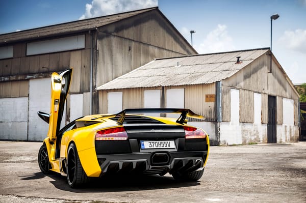 Обои Lamborghini Murcielago, машина, Prestige Imports Miami, Golden Child, тачка, Ламборджини