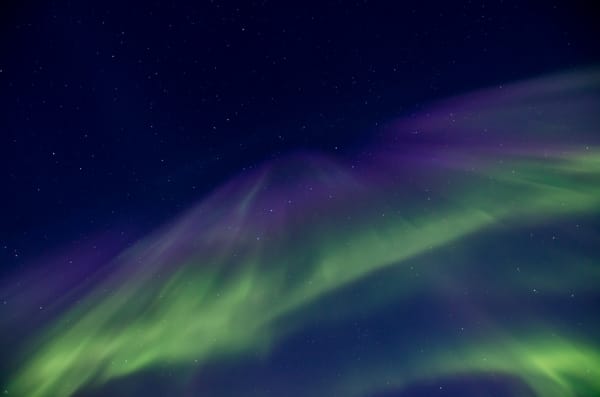 Обои северное сияние, Aurora Borealis, небо, звезды