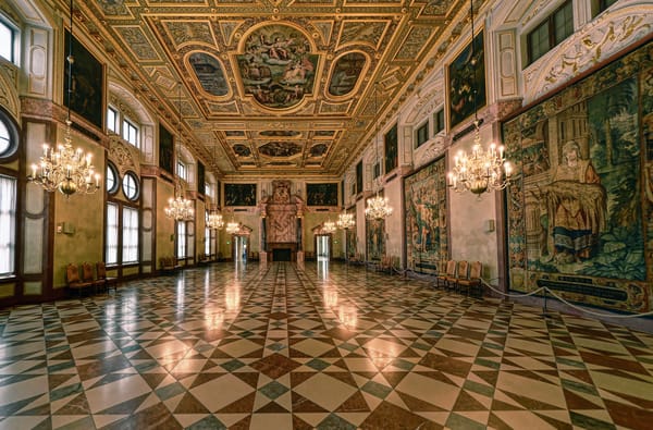Обои Kaisersaal, Королевский зал, Münchner Residenz, Бавария, Мюнхен