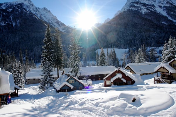 Обои USA, Holden Village, winter, Washington