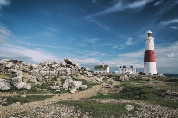 Обои Jurassic Coast, England, Англия, Bill, Portland, Lighthouse, маяк, Dorset