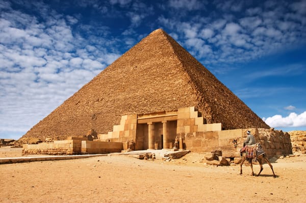 Обои Египет, архитектура, Egypt, пейзаж, пирамида