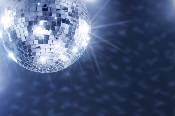 Обои Диско шар, Disco, Музыка, Вечеринка, Блики от шара, Зеркальный