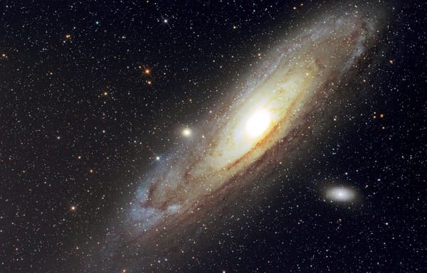 Обои небо, звезды, космос, Andromeda Galaxy