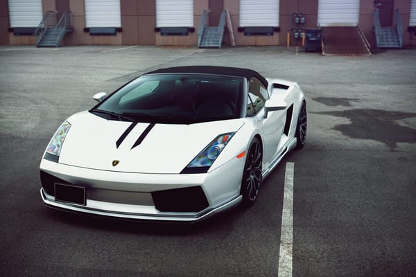 Обои Lamborghini, Hamann, Mastermind, Gallardo, белая, 2007 SR Auto Group, металлик, Spyder