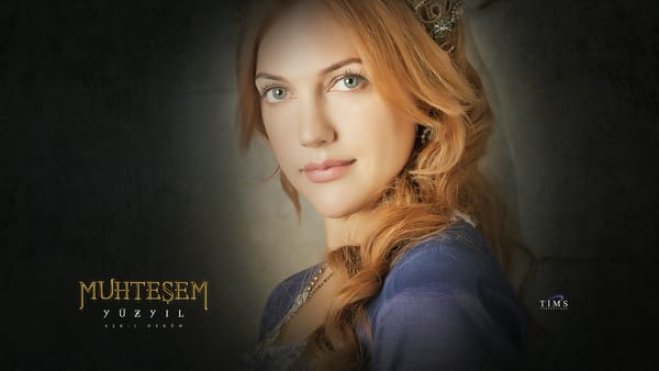 Обои Великолепный век, Meriem Userli, Hurrem Sultan, Хюррем, султан, портрет, Мерьем Узерли, muhtesem yüzyil