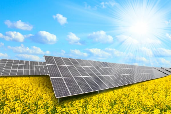 Обои solar panels, solar energy, natural resources