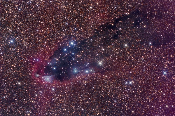 Обои star formation, Скорпион, dark nebula, Scorpius, космос, темная туманность, звездообразование