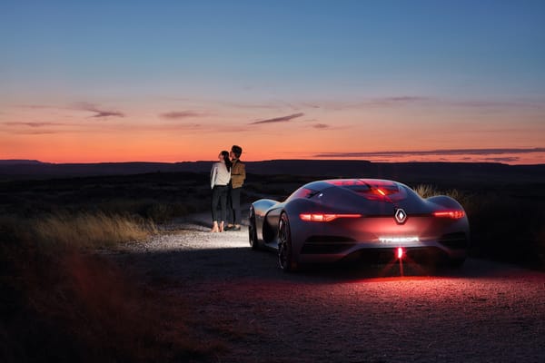 Обои car, woman, Trezor, arroxadas lines, mountain, kumo, grass, Renault Trezor, landscape, horizon, hd, people, luxury, girl, high tech, sky, man, couple, dream consumption, vegetation, valentines, desing, high standard, automobile concept, gravel, cloud, technology, Renault, beauty on wheels, painting with texture, concept, automobile, ostentation