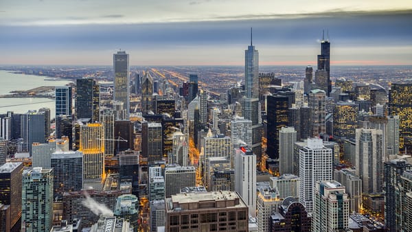 Обои USA, Chicago, сша, Illinois, америка, небоскребы, skysrapers, чикаго, buildings