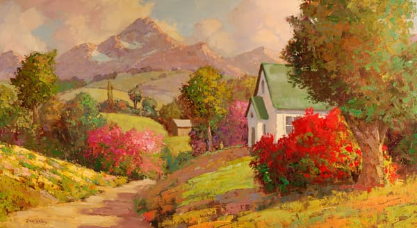 Обои Sean Wallis, арт, Beautiful Valley