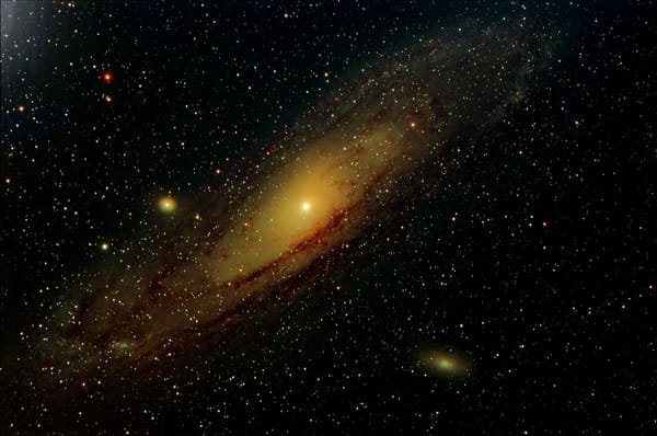 Обои Andromeda Galaxy, космос, звезды, M31