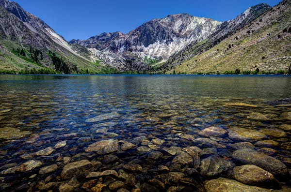 Обои Convict Lake, USA, озеро, горы, California