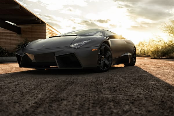Обои ревентон, Black, ламборгини, черный, Reventon, суперкар, Lamborghini