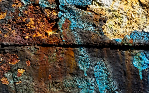 Обои strange colors, dirt, bricks, pattern