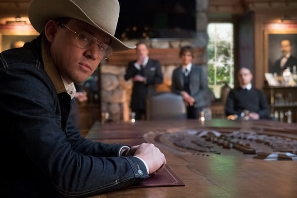 Обои cinema, Channing Tatum, Kingsman: The Golden Circle, film, Kingsman, cowboy, movie, hat