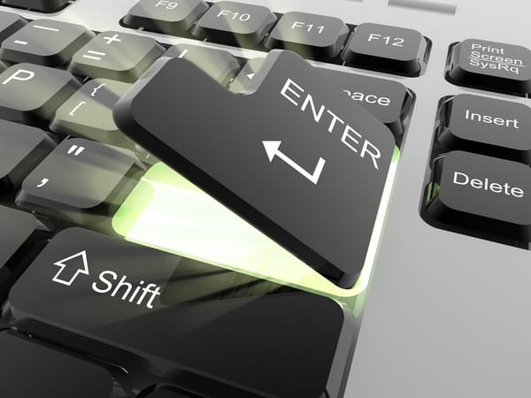 Обои Enter, клавиатура, клавиша, стрелка