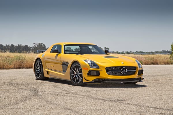 Обои mercedes, amg, sls, black series