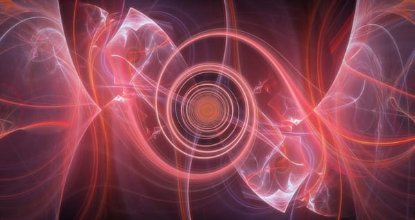 Обои фракталы, круги, фрактальный узор, спираль, изгибы, линии