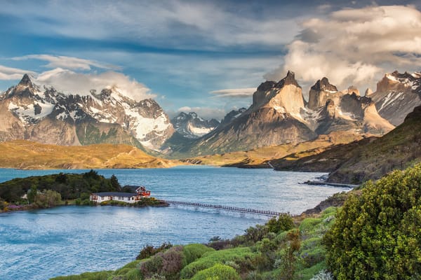 Обои Чили, Torres del Paine, национальный парк, Патагония