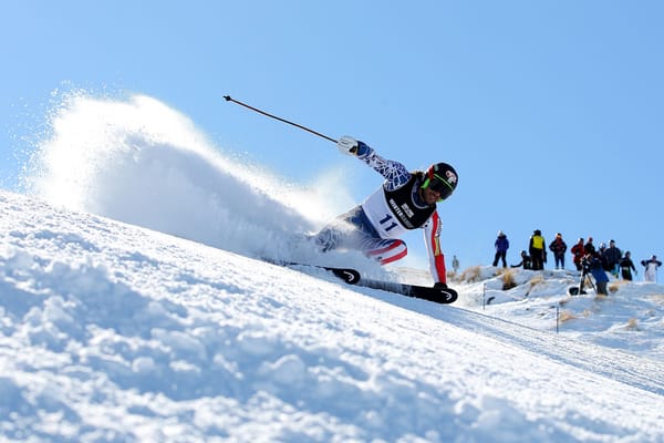 Обои Спортсмен, снег, Sochi 2014, горные лыжи, зимние олимпийские игры, Сочи 2014, лыжник, олимпиада