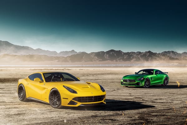 Обои Ferrari F12 1, Mercedes-Benz, GTR 1, пейзаж
