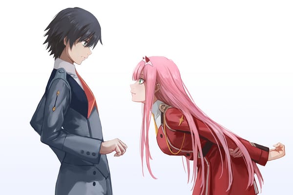 Обои парень, девушка, Darling In The Frankxx, Милый во франксе, аниме