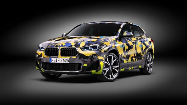 Обои 2018 BMW X2 Digital Camo Concept, 2018, BMW, BMW X2